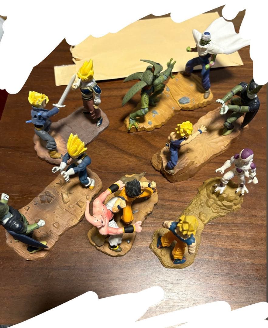 ドラゴンボールカプセル 6種 悟空 ベジータ セル 魔人ブウ フリーザ