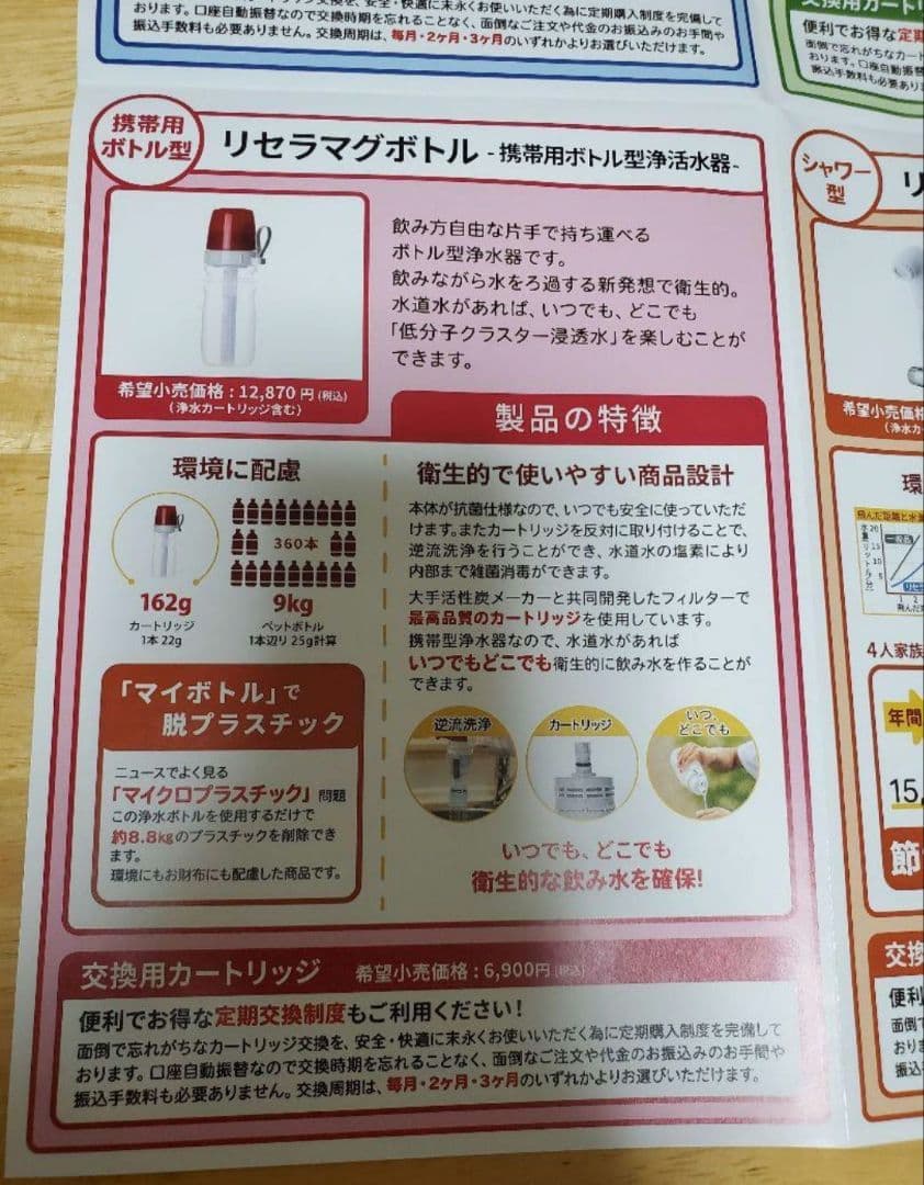 リセラマグボトル 携帯用