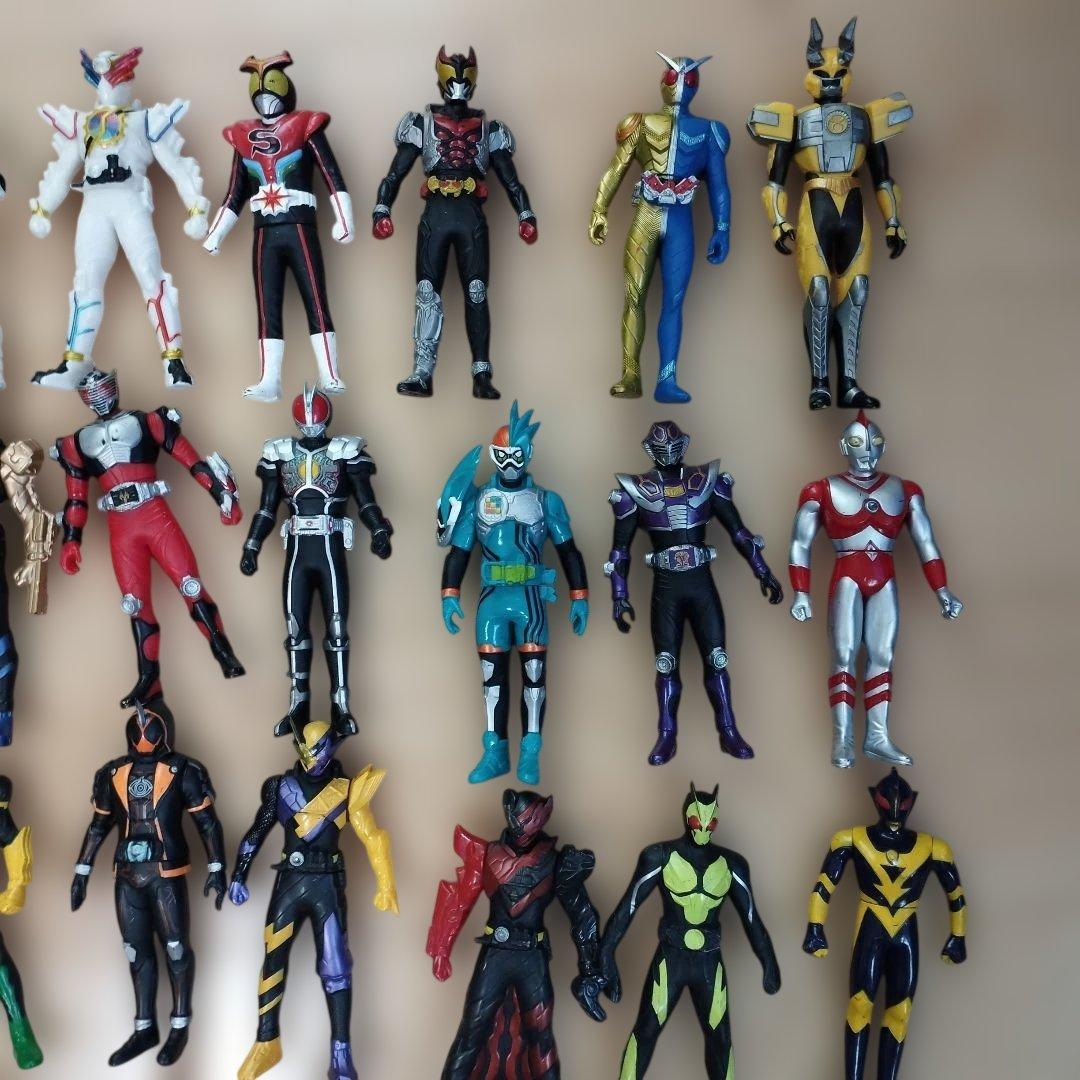 仮面ライダー等　ソフビ　まとめ売り　フィギュア　ゼッツ　ウルトラマン