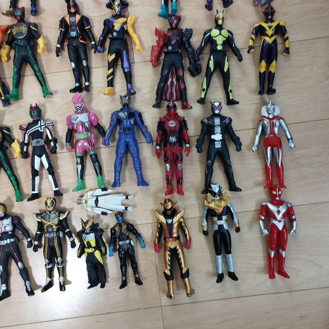 仮面ライダー等　ソフビ　まとめ売り　フィギュア　ゼッツ　ウルトラマン