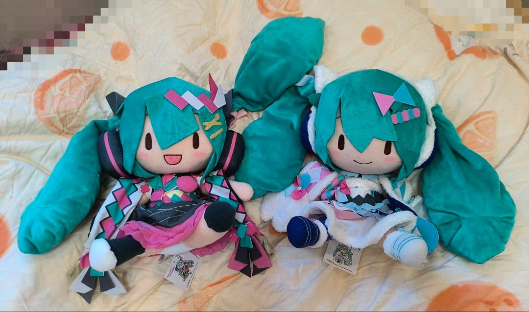 マジカルミライ2020 冬祭り 夏祭り ふわぬい　ふわふわぬいぐるみ タグ付き