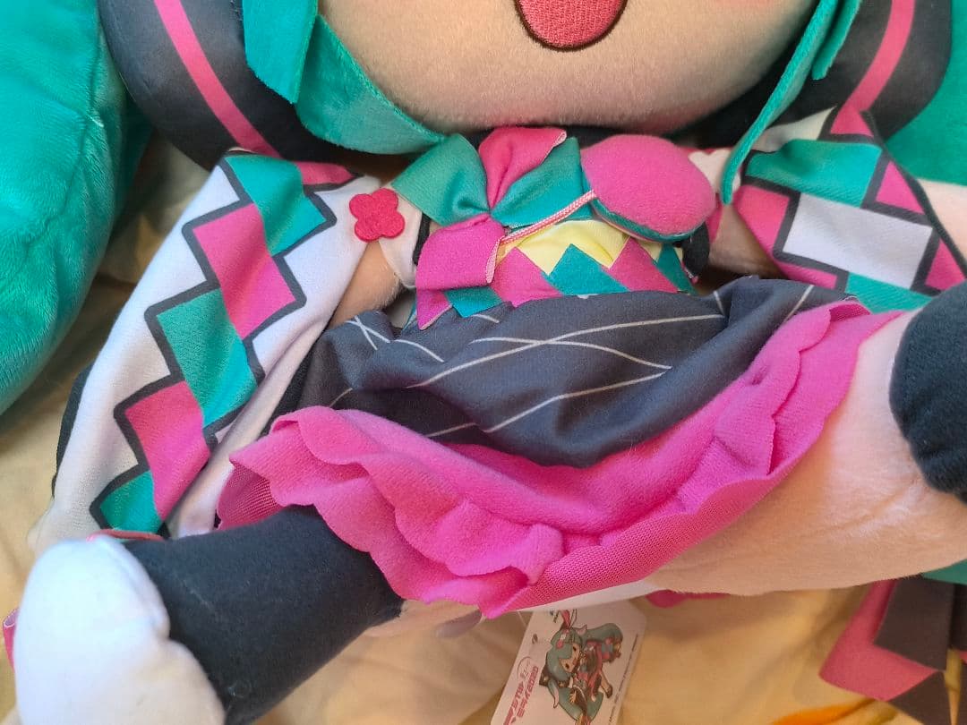 マジカルミライ2020 冬祭り 夏祭り ふわぬい　ふわふわぬいぐるみ タグ付き