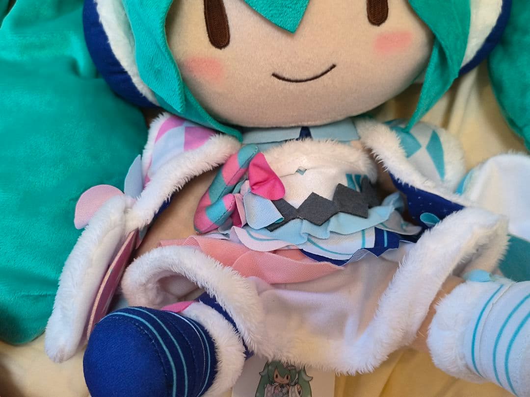 マジカルミライ2020 冬祭り 夏祭り ふわぬい　ふわふわぬいぐるみ タグ付き