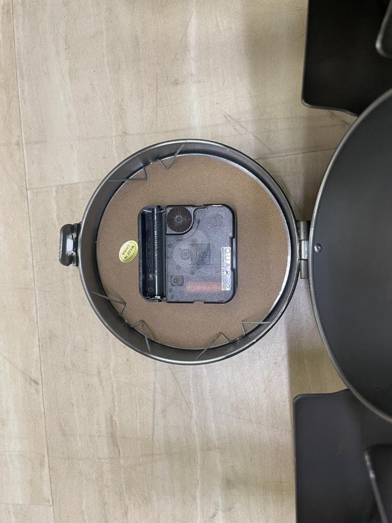 時計 置時計 戦闘機 飛行機 フロアクロック インダストリアル クロック ブリキ