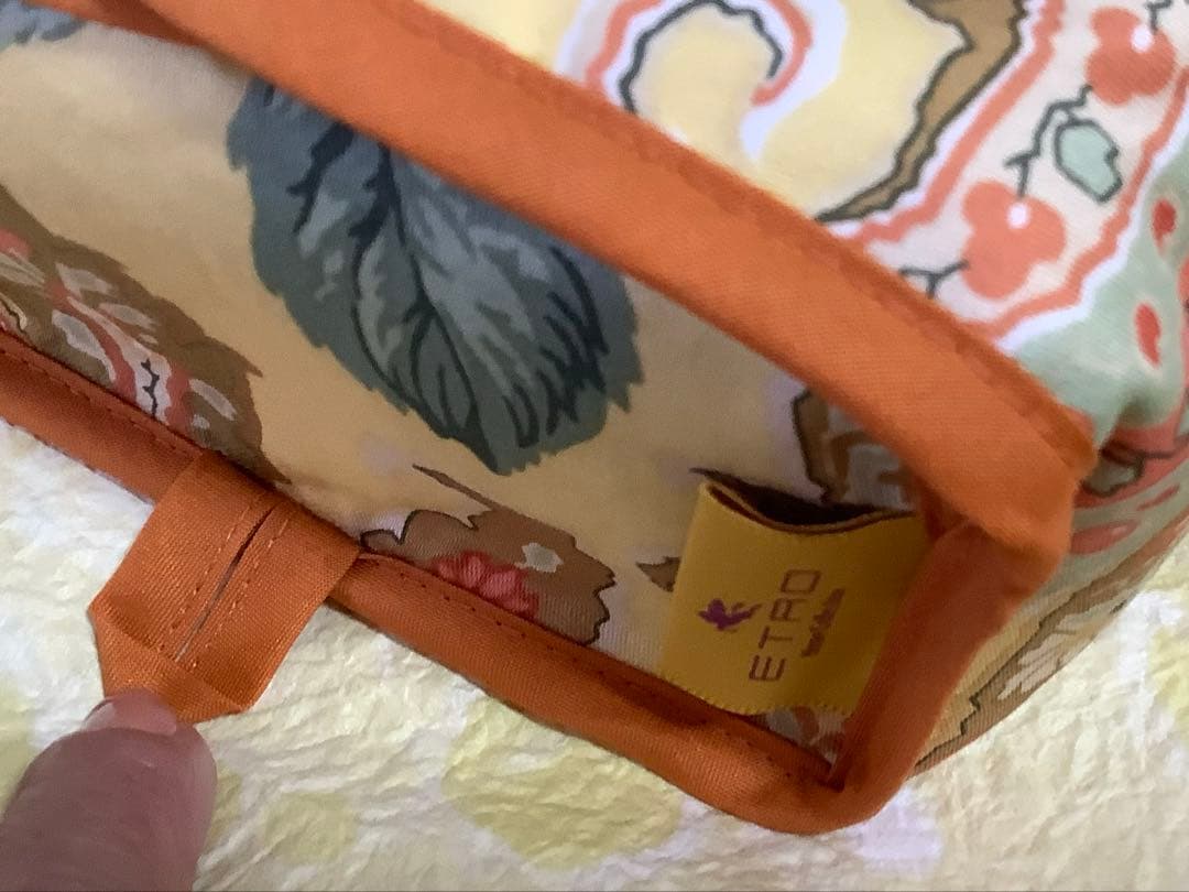 ETRO エトロ　ティッシュケース+ミニテリー3枚　セット