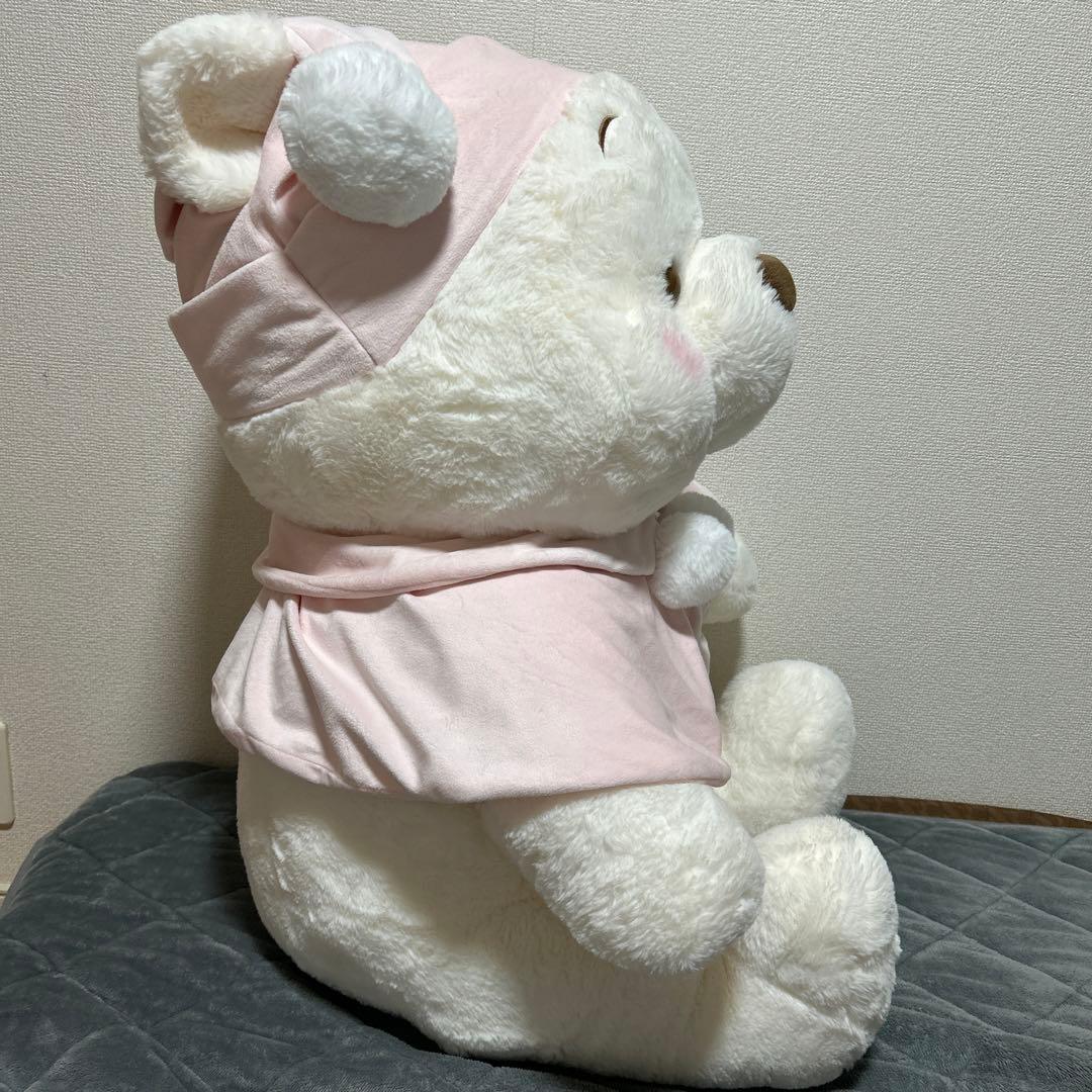特大 スーパービッグ プーさん フルーツラテカラー ぬいぐるみ ホワイトプー