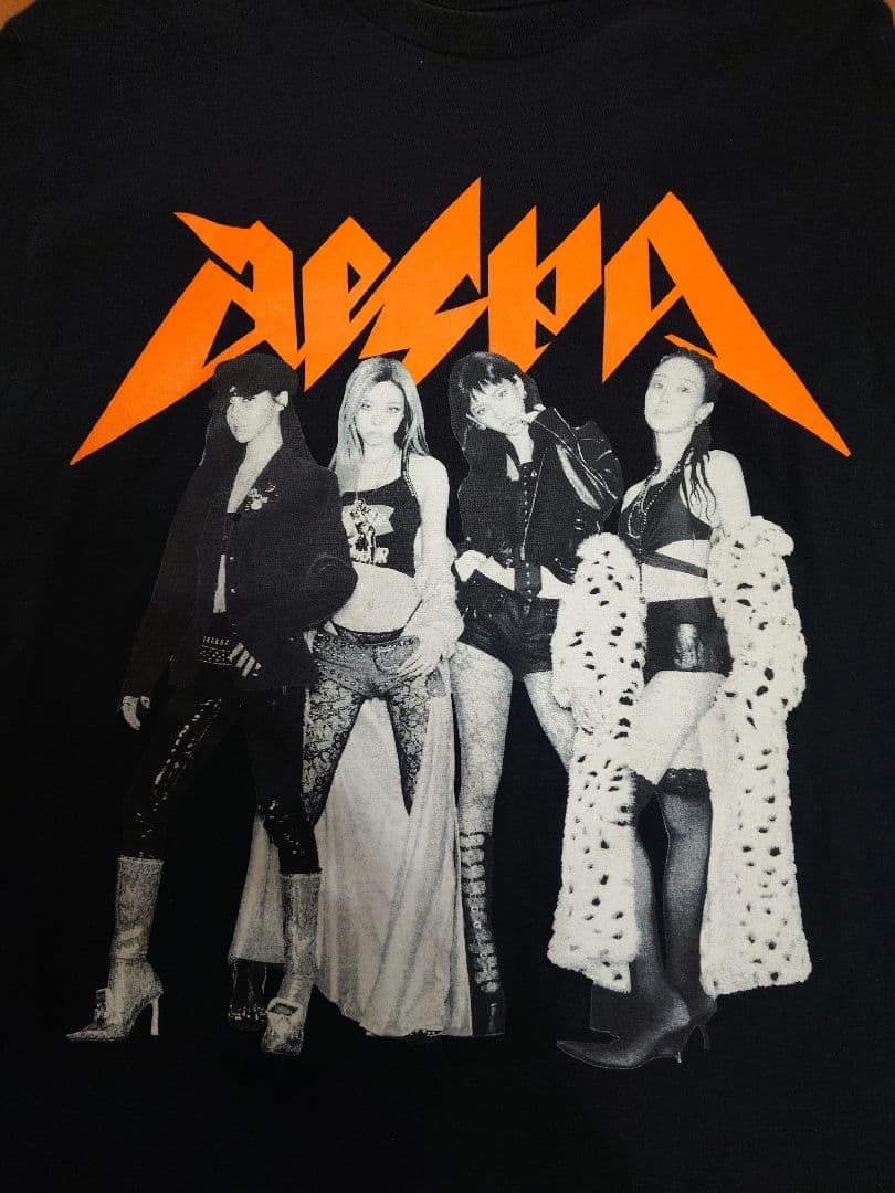 aespa complex US LA popup 限定　Tシャツ M