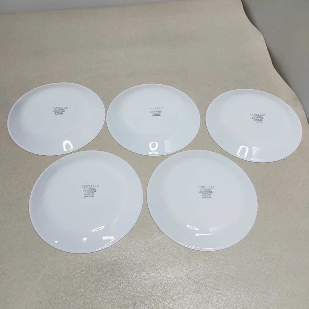 SPALDING コレール ホワイト 食器セット ボウル プレート 収納袋付