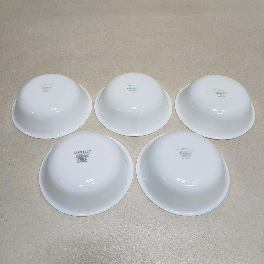 SPALDING コレール ホワイト 食器セット ボウル プレート 収納袋付