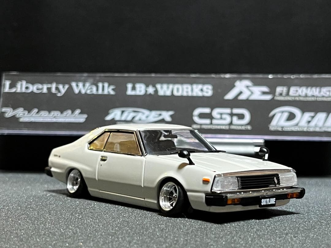 【1/43 カスタム】スカイラインGT-E ジャパン EBBRO