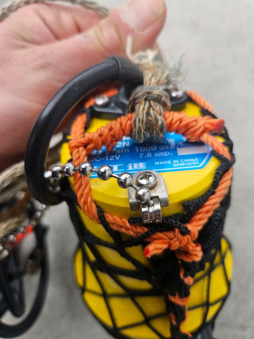 工進 水中ポンプ 12V