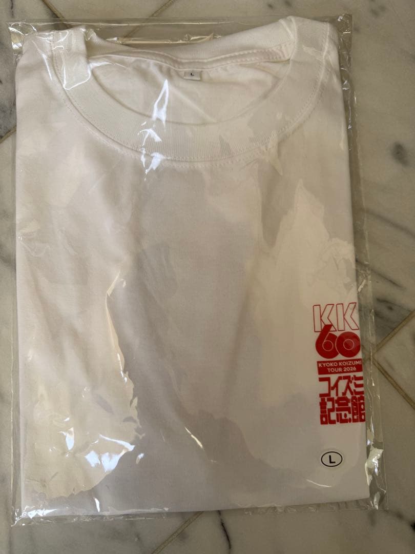 新品　KK 60 小泉今日子　Tシャツ Lサイズ