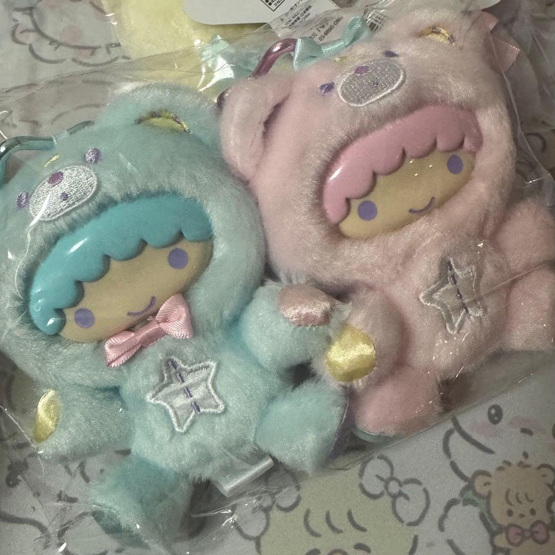 リトルツインスターズ ドリーミージャーニーシリーズ着ぐるみマスコットホルダー 猫