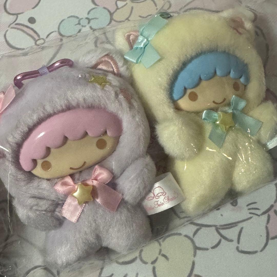 リトルツインスターズ ドリーミージャーニーシリーズ着ぐるみマスコットホルダー 猫