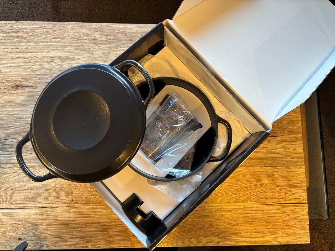 【新品未使用】VERMICULAR RICEPOT 圧力鍋 黒