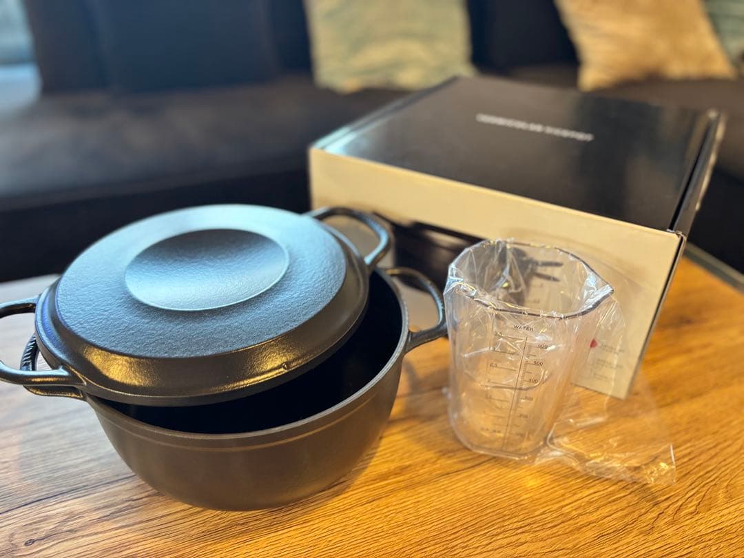 【新品未使用】VERMICULAR RICEPOT 圧力鍋 黒