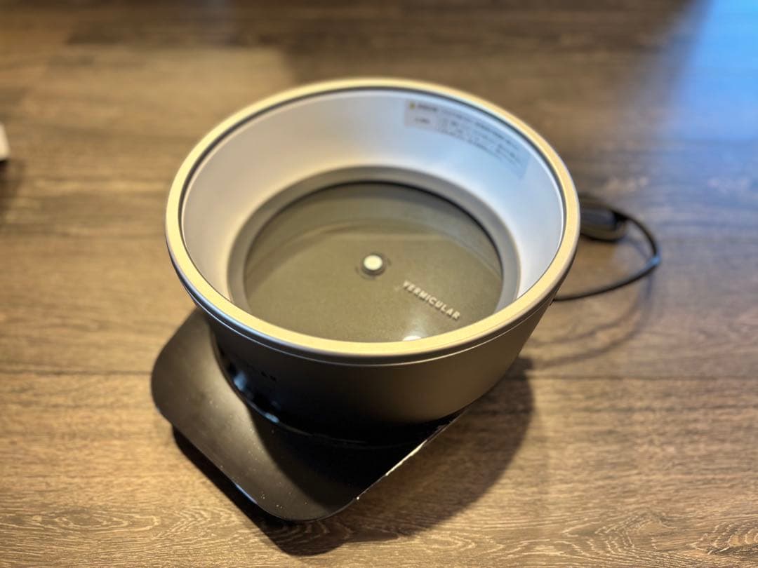 【新品未使用】VERMICULAR RICEPOT 圧力鍋 黒