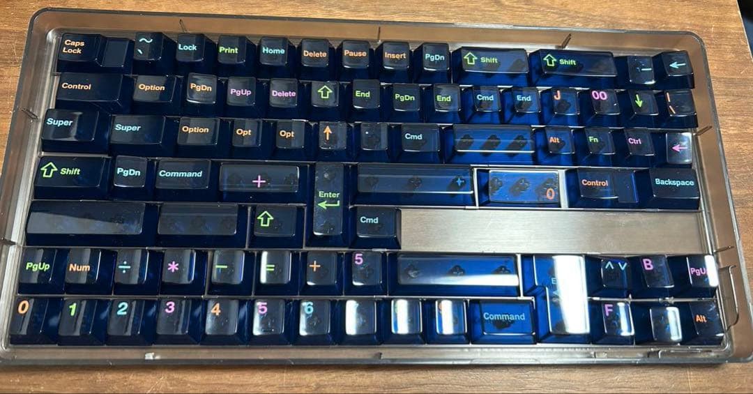 PC Neon Lights keycap HM66対応