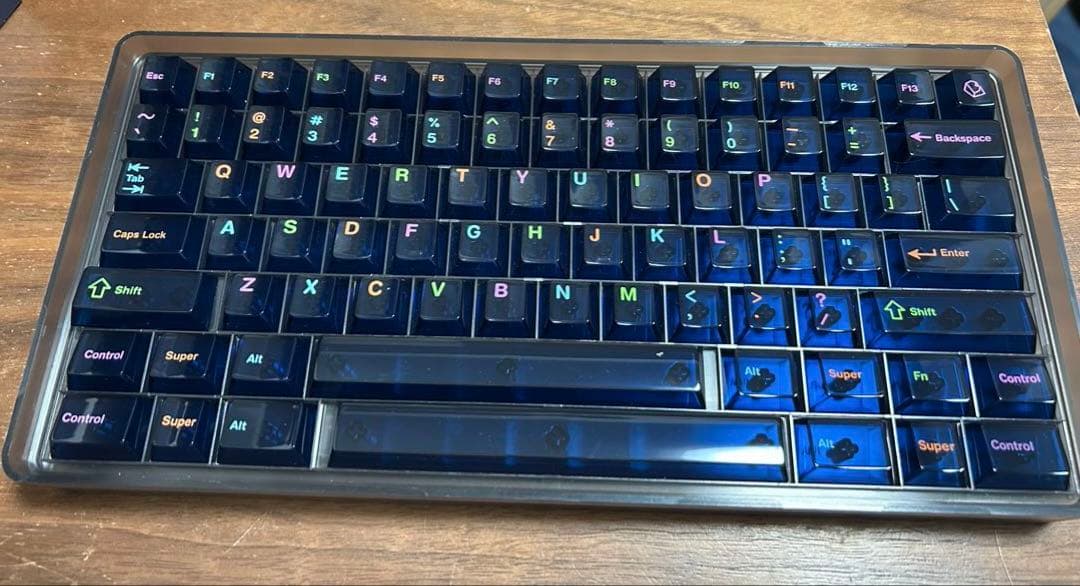 PC Neon Lights keycap HM66対応