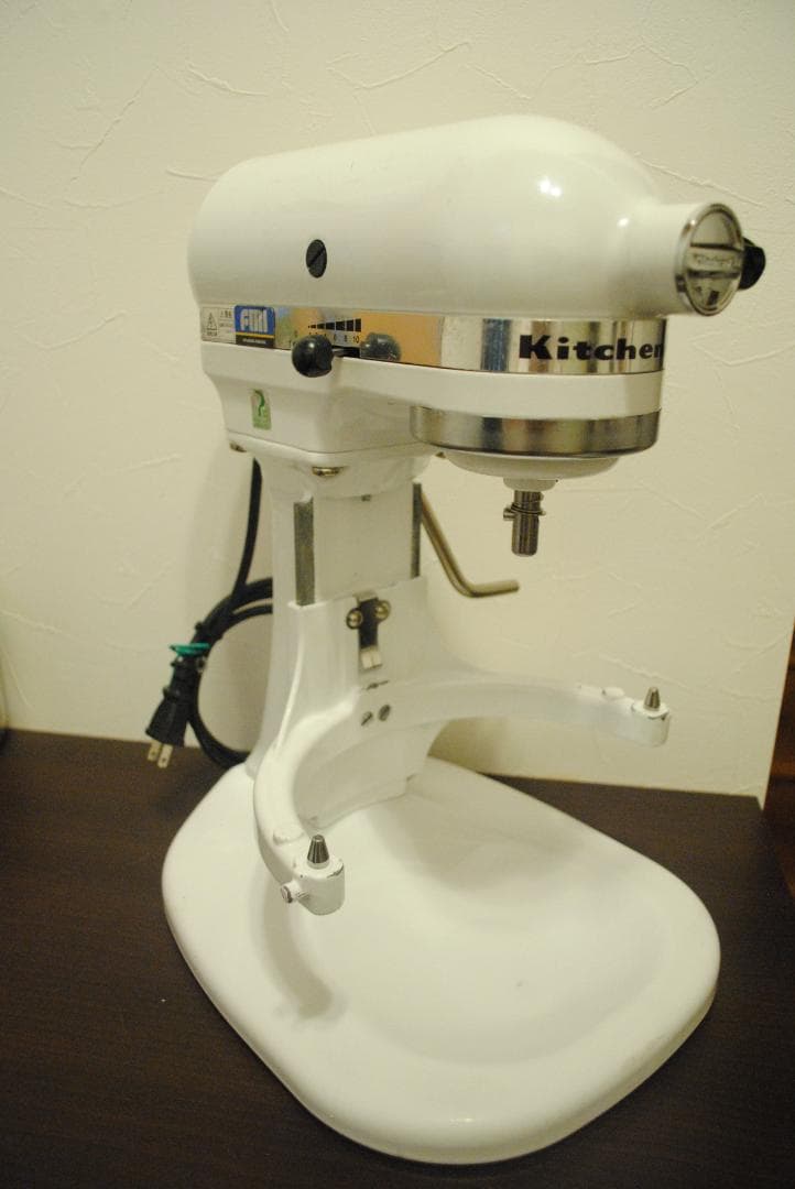 キッチンエイドスタンドミキサ Kitchenaid　KSM5 白　FMI製