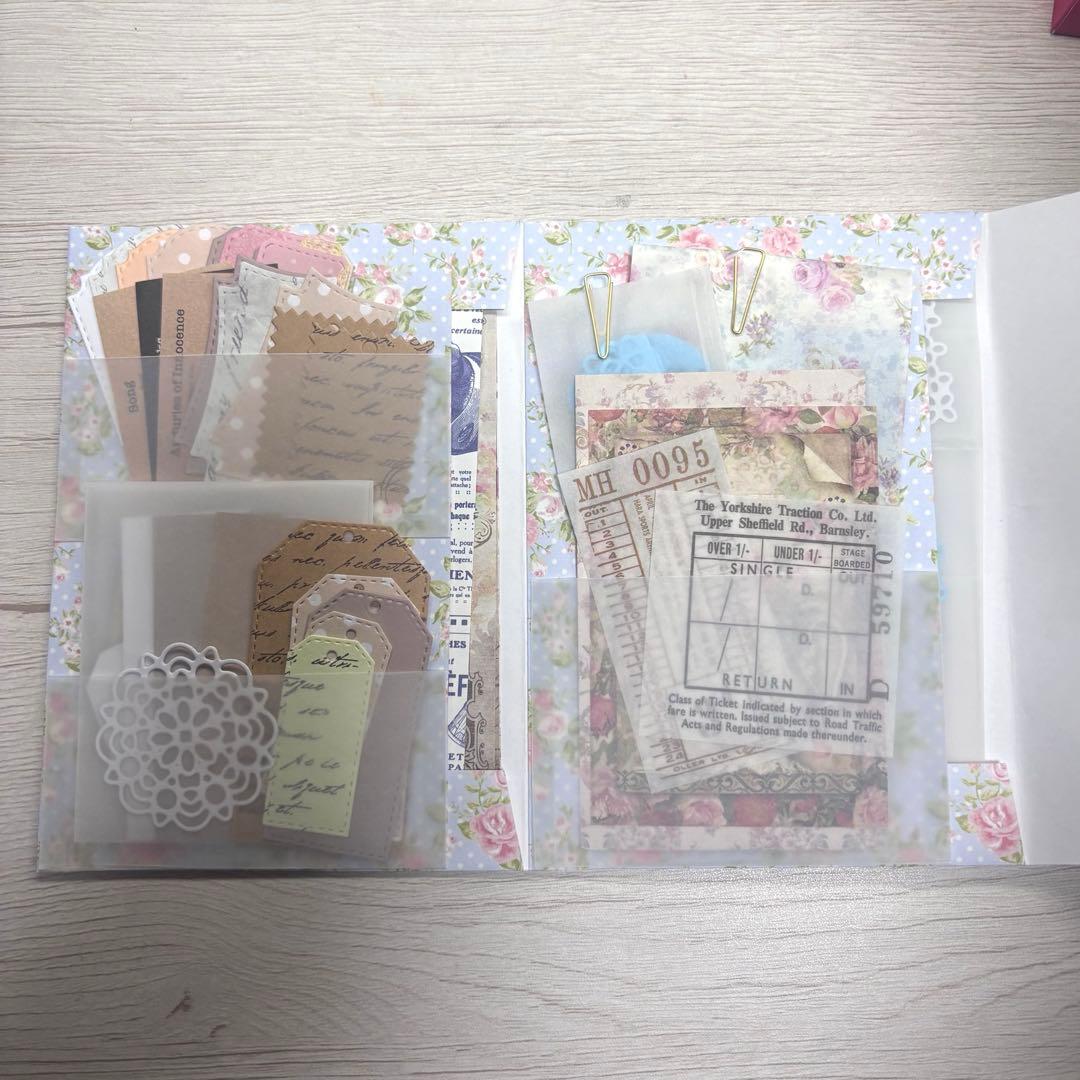 おすそ分けファイル　＊ ダイカット516　素材　コラージュ　クラフトパンチ