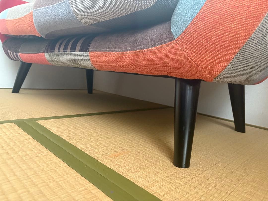 Francfranc フランフラン　パッチワークソファ 2人掛け