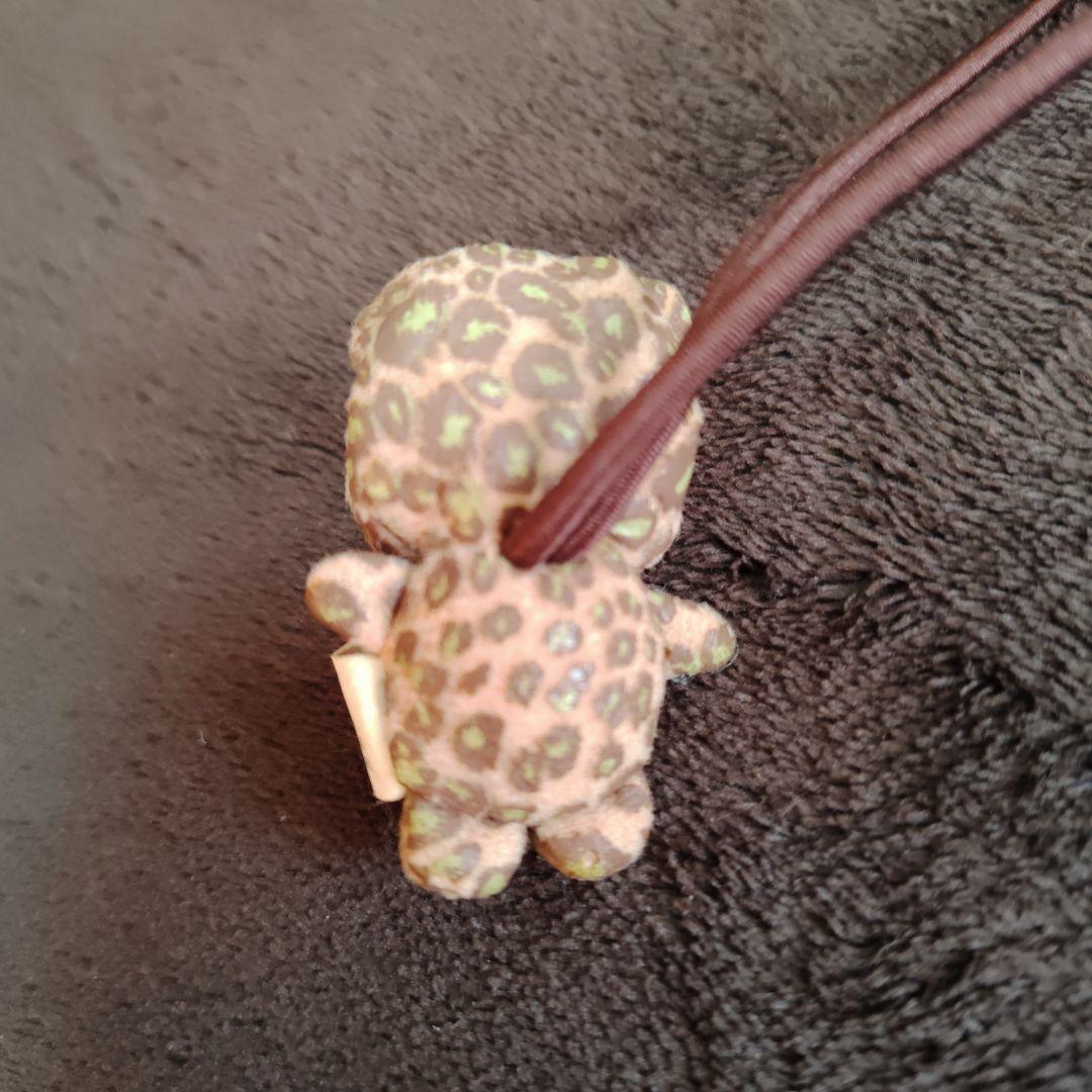 希少　ヒョウ柄プーさん着ぐるみヘアゴム