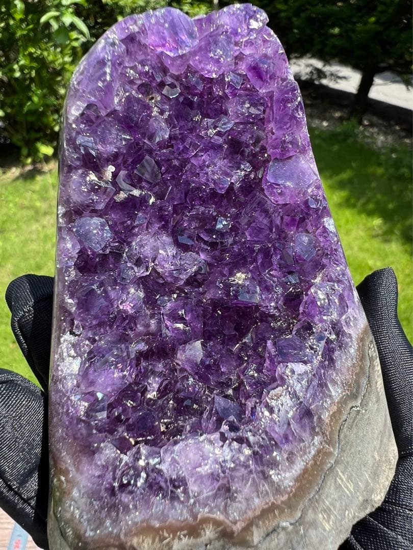 A730 高品質アメジストドーム クラスター ウルグアイ産 パワーストーン