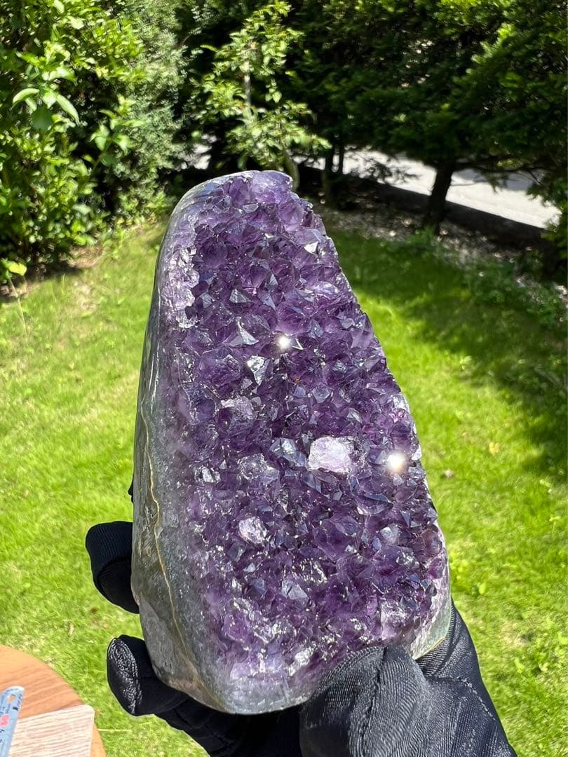 A730 高品質アメジストドーム クラスター ウルグアイ産 パワーストーン