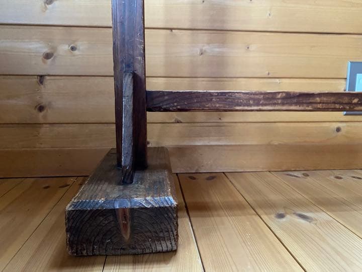 ハンガーラック　古家具　アンティーク