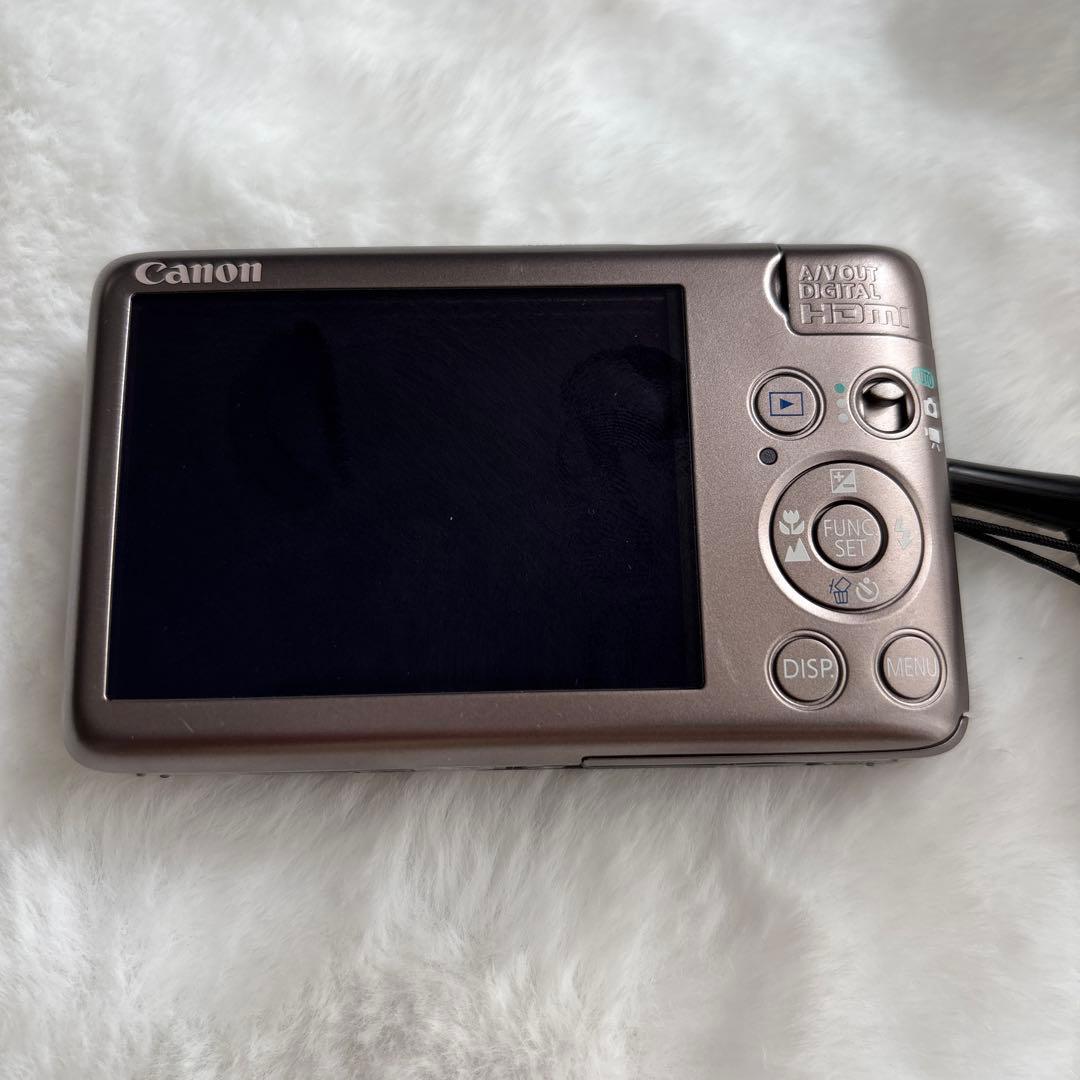 Canon IXY 220 ISコンパクトデジタルカメラ ブラウン
