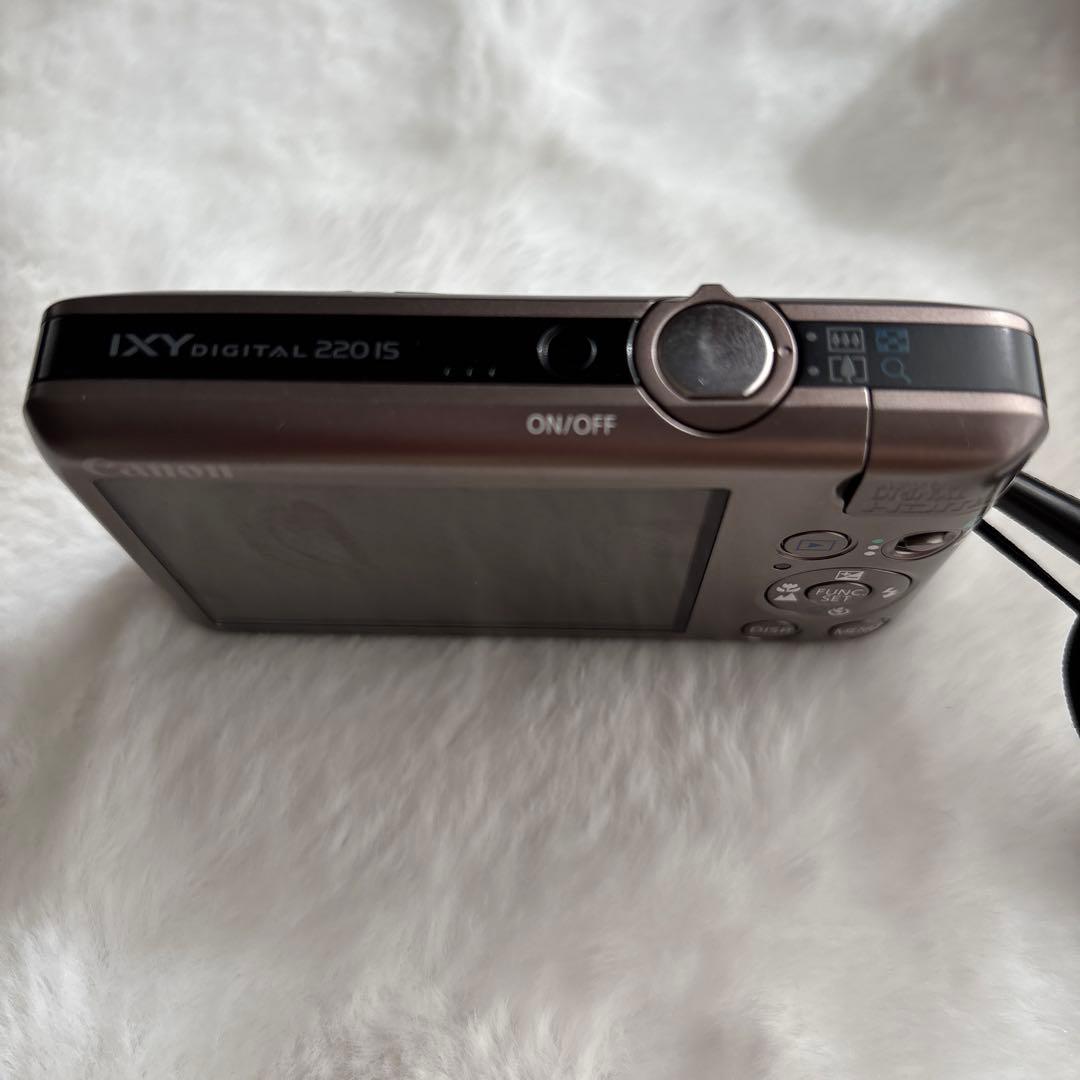Canon IXY 220 ISコンパクトデジタルカメラ ブラウン