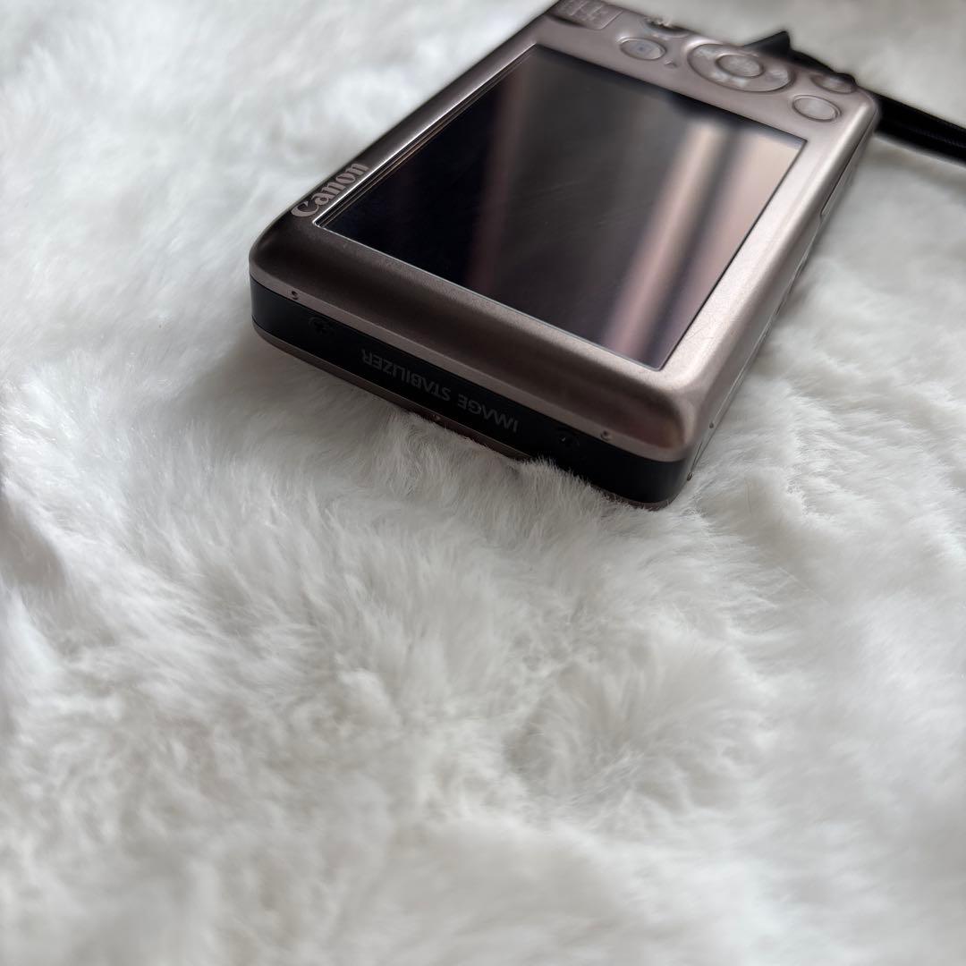 Canon IXY 220 ISコンパクトデジタルカメラ ブラウン