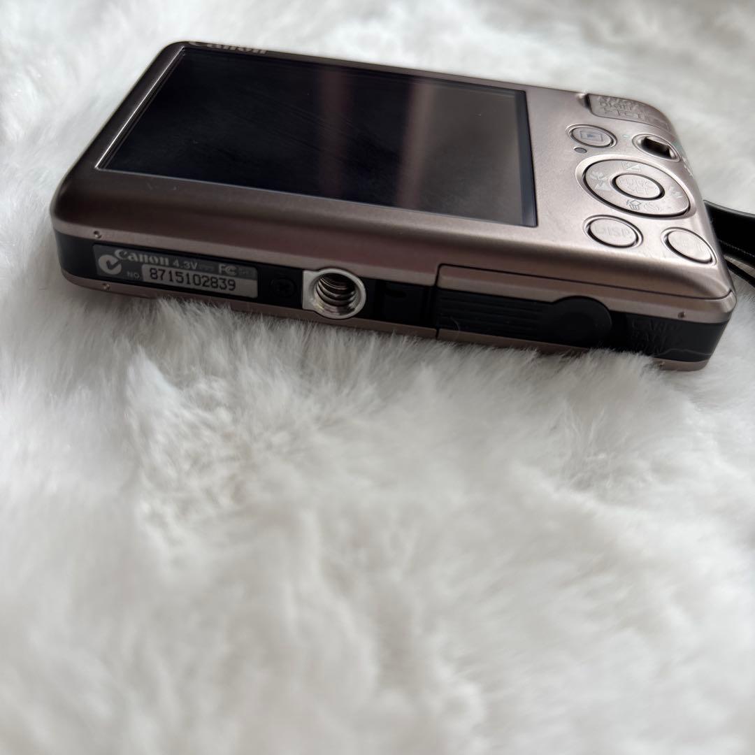 Canon IXY 220 ISコンパクトデジタルカメラ ブラウン