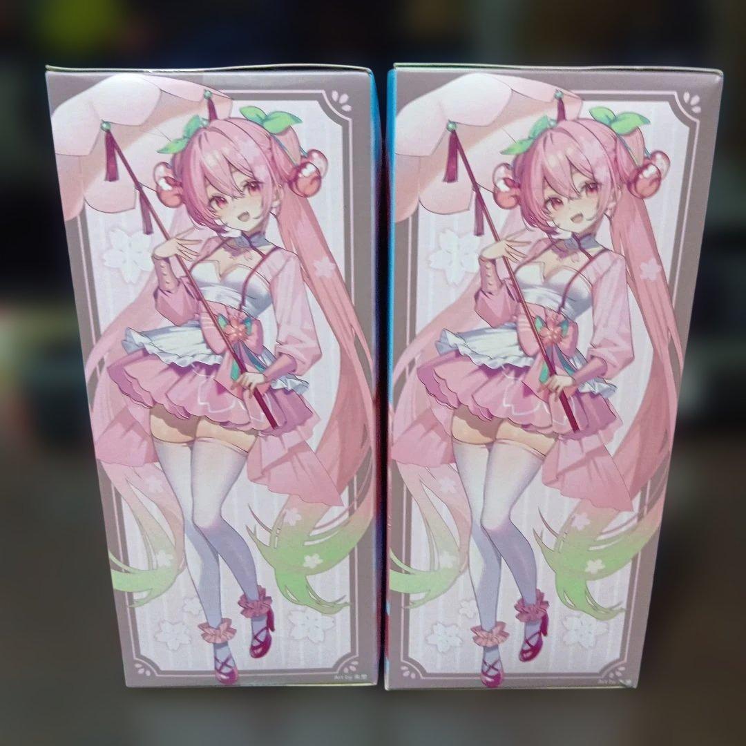 初音ミク　桜ミク　重音テト プライズフィギュアまとめ売り4体セット