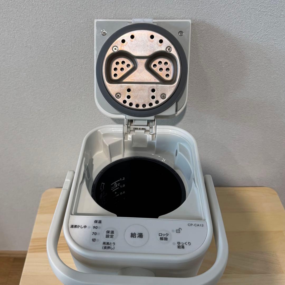 象印　STAN. 電動ポット　1.2L CP-CA12-WA