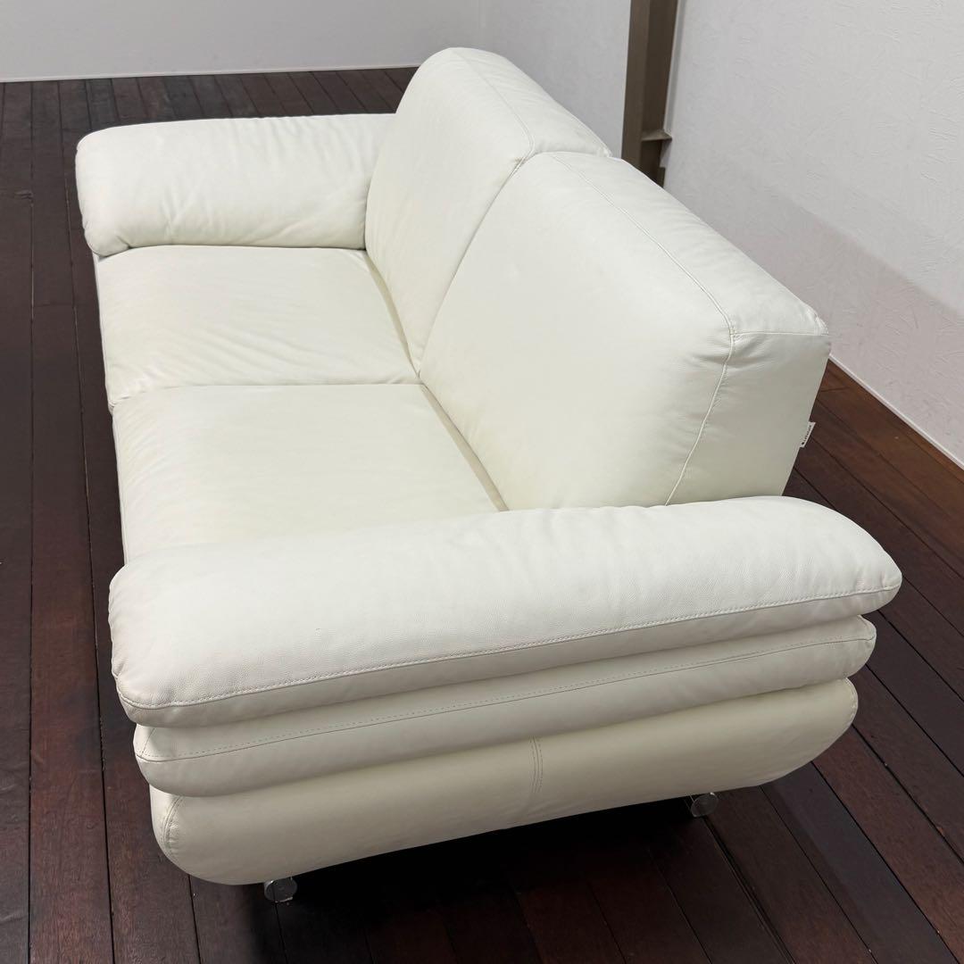 H21K74 展示品 Calia Italia カリア・イタリア 本革ソファ