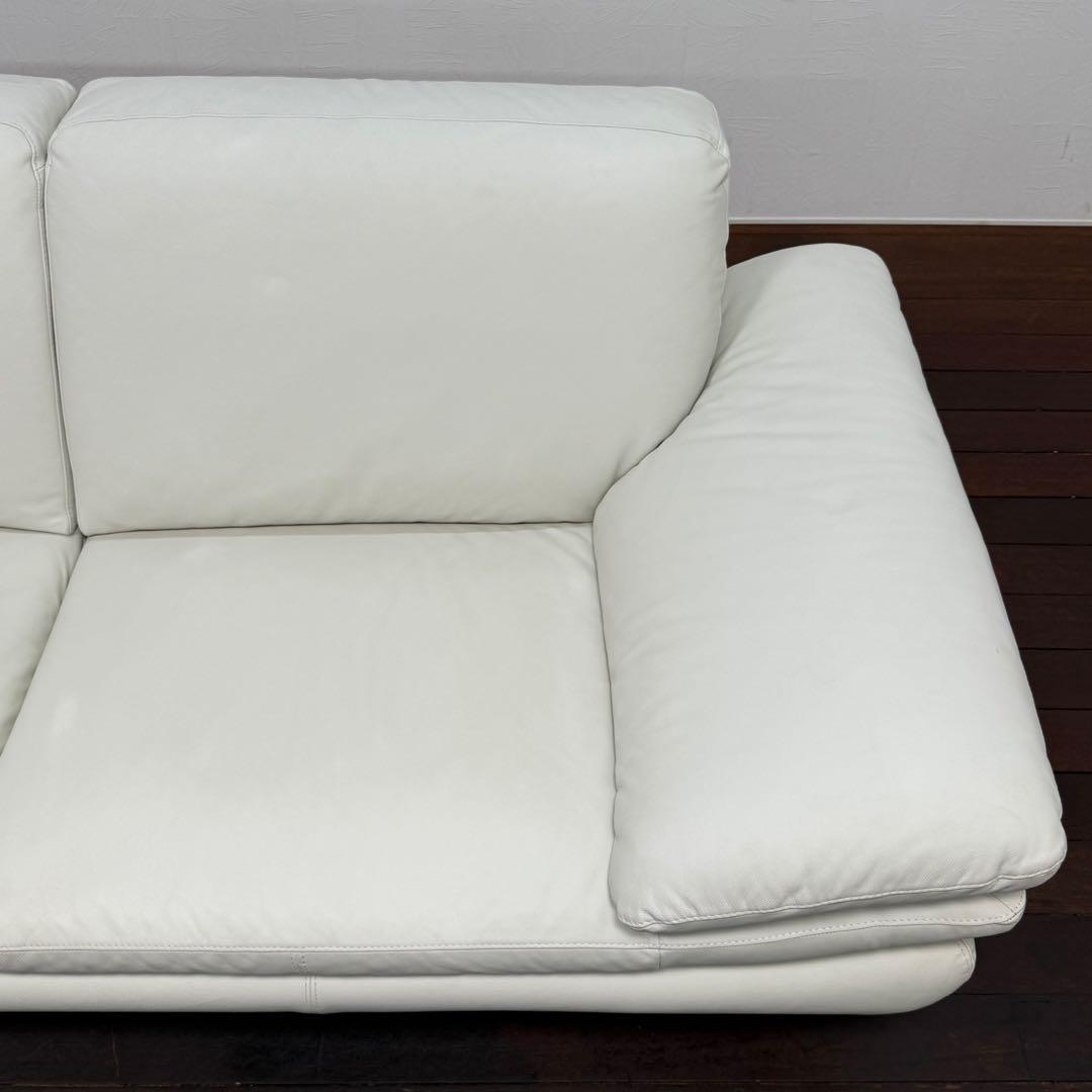 H21K74 展示品 Calia Italia カリア・イタリア 本革ソファ