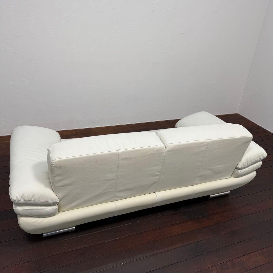 H21K74 展示品 Calia Italia カリア・イタリア 本革ソファ