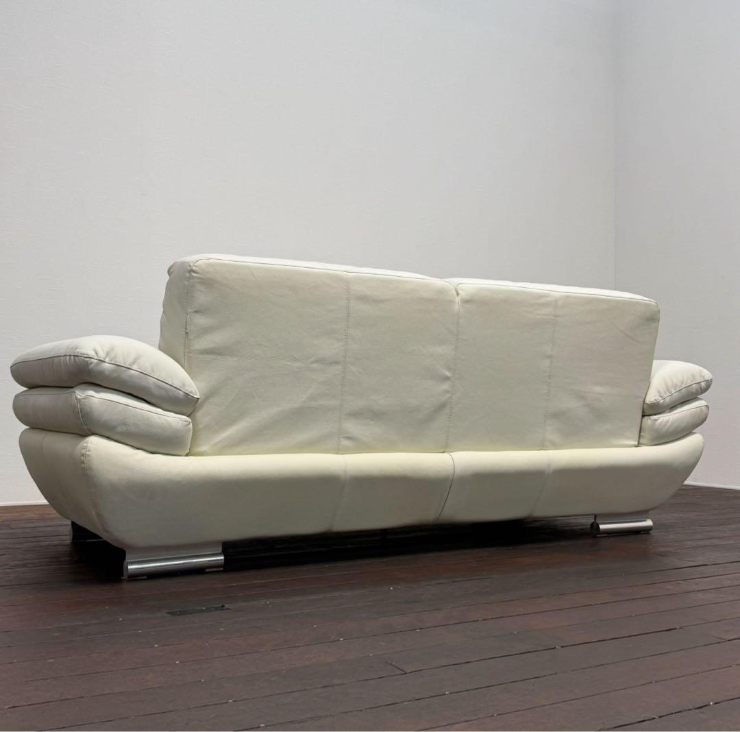 H21K74 展示品 Calia Italia カリア・イタリア 本革ソファ