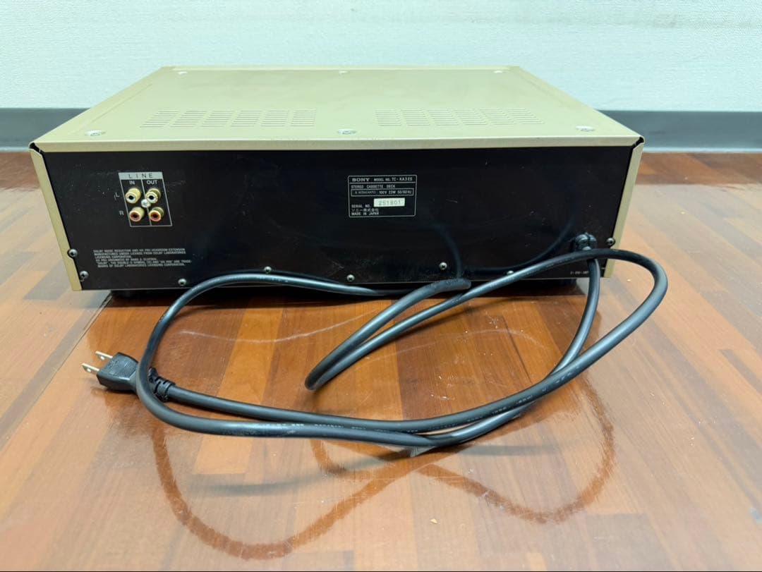 SONY ソニーカセットデッキ TC-KA3ES