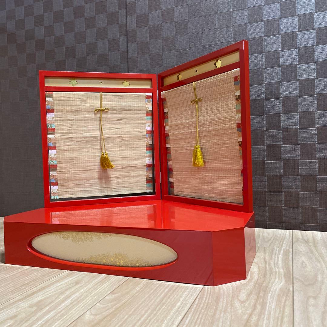 雛人形　桃の節句　飾り台　7角台