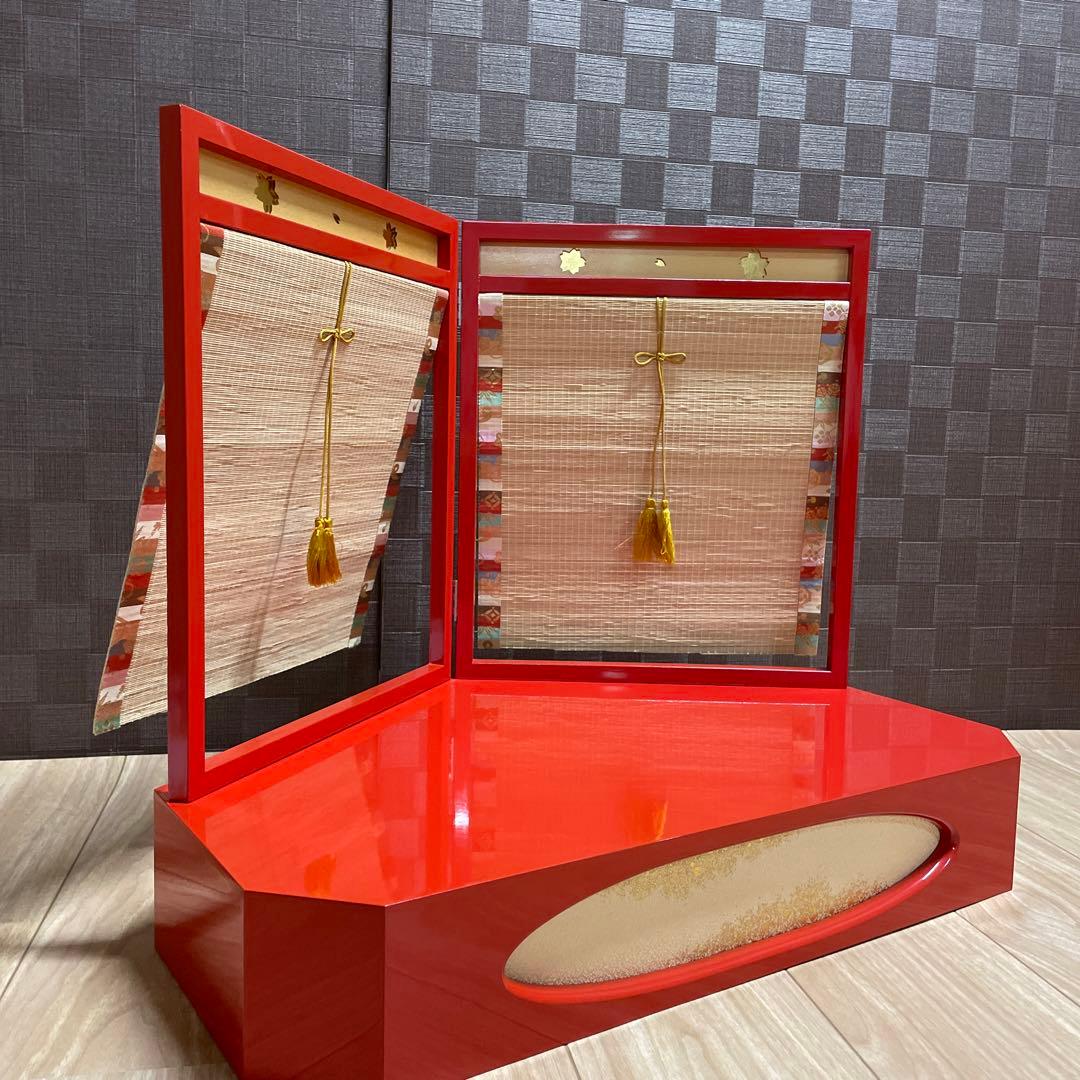 雛人形　桃の節句　飾り台　7角台