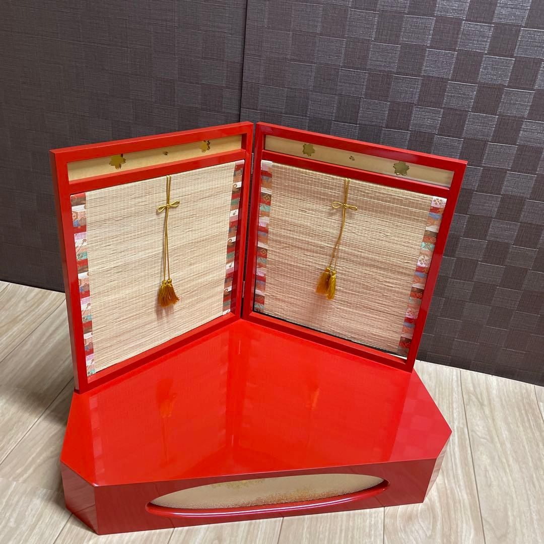 雛人形　桃の節句　飾り台　7角台