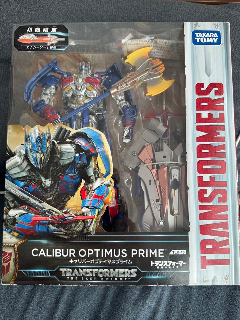 初回限定版TLK15キャリバーオプティマス&TLK19メガトロンセット