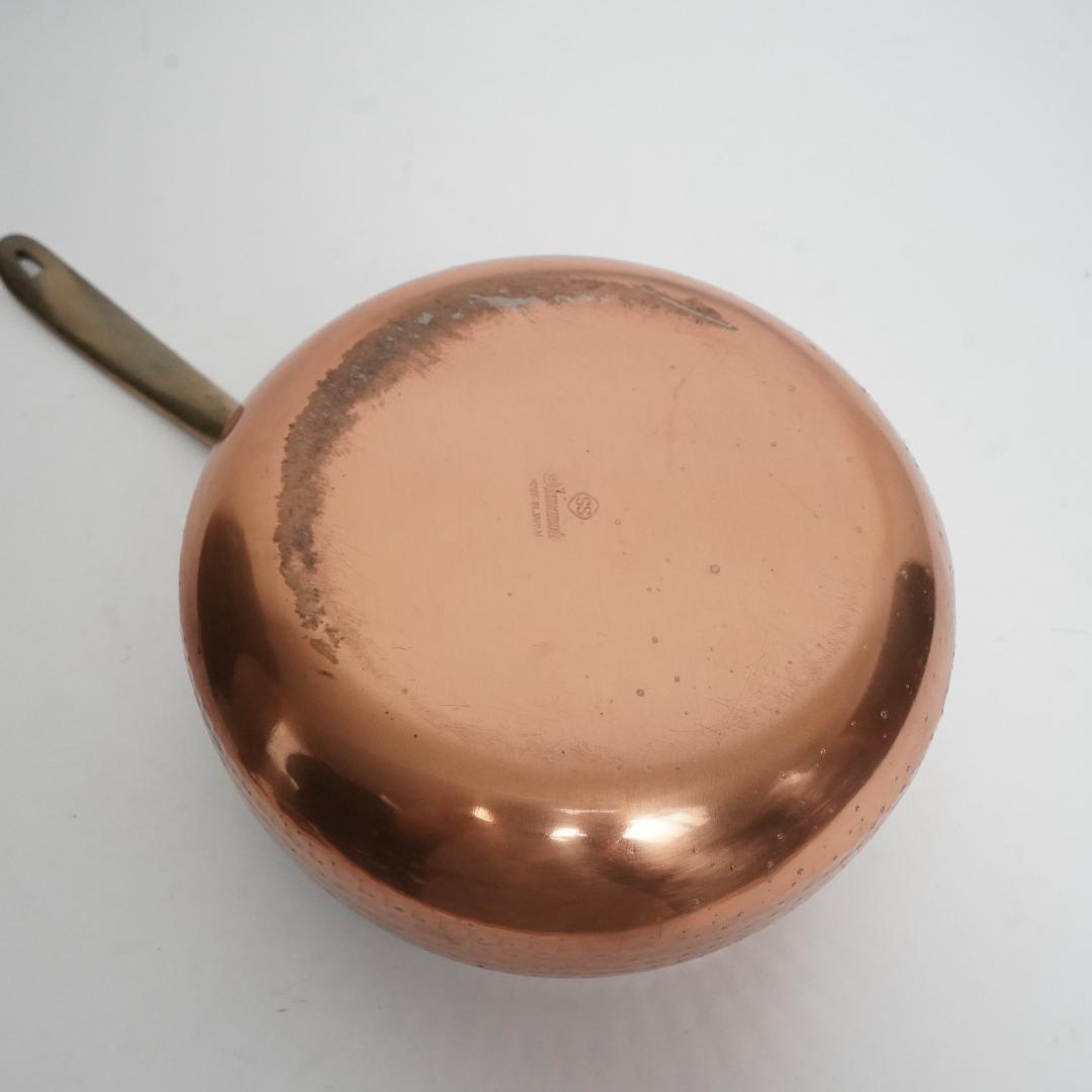 島本製作所 エスエスシリーズ 銅鍋 片手鍋 持ち手真鍮