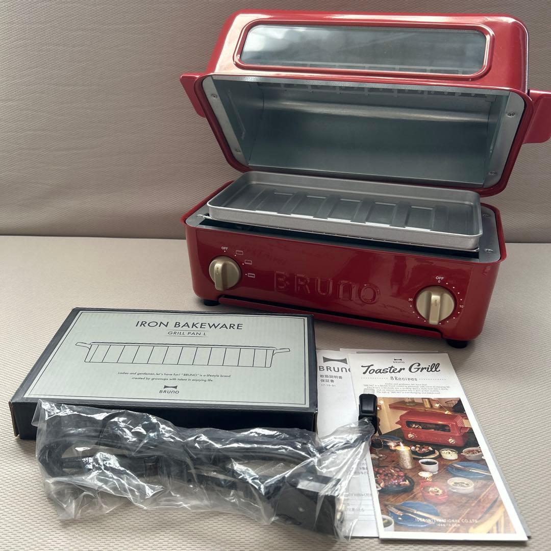 BRUNO トースター　グリルパン