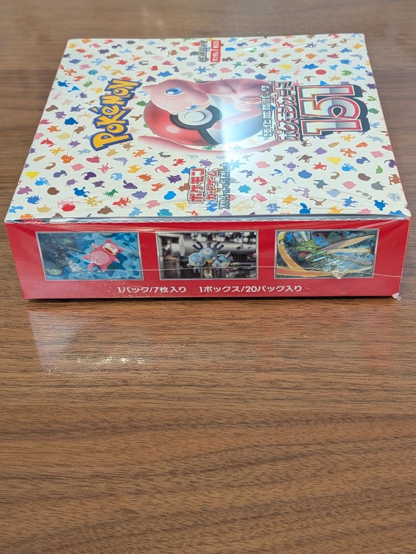 【新品未開封、ワンオーナー品】ポケモンカード151 シュリンク付き 1BOX