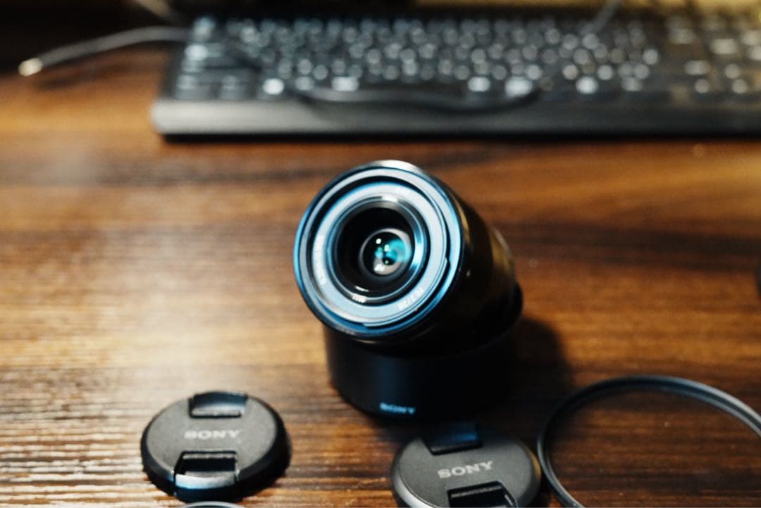 SONY 単焦点レンズ フィルター付　F2.8 20mm & F1.8 50mm