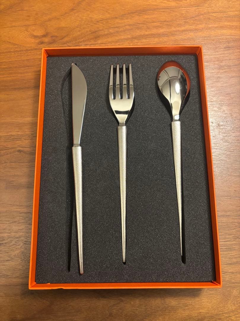 玉鋼　カトラリーセット　3客組　奥出雲前綿屋　鐡泉堂　たたら製鉄